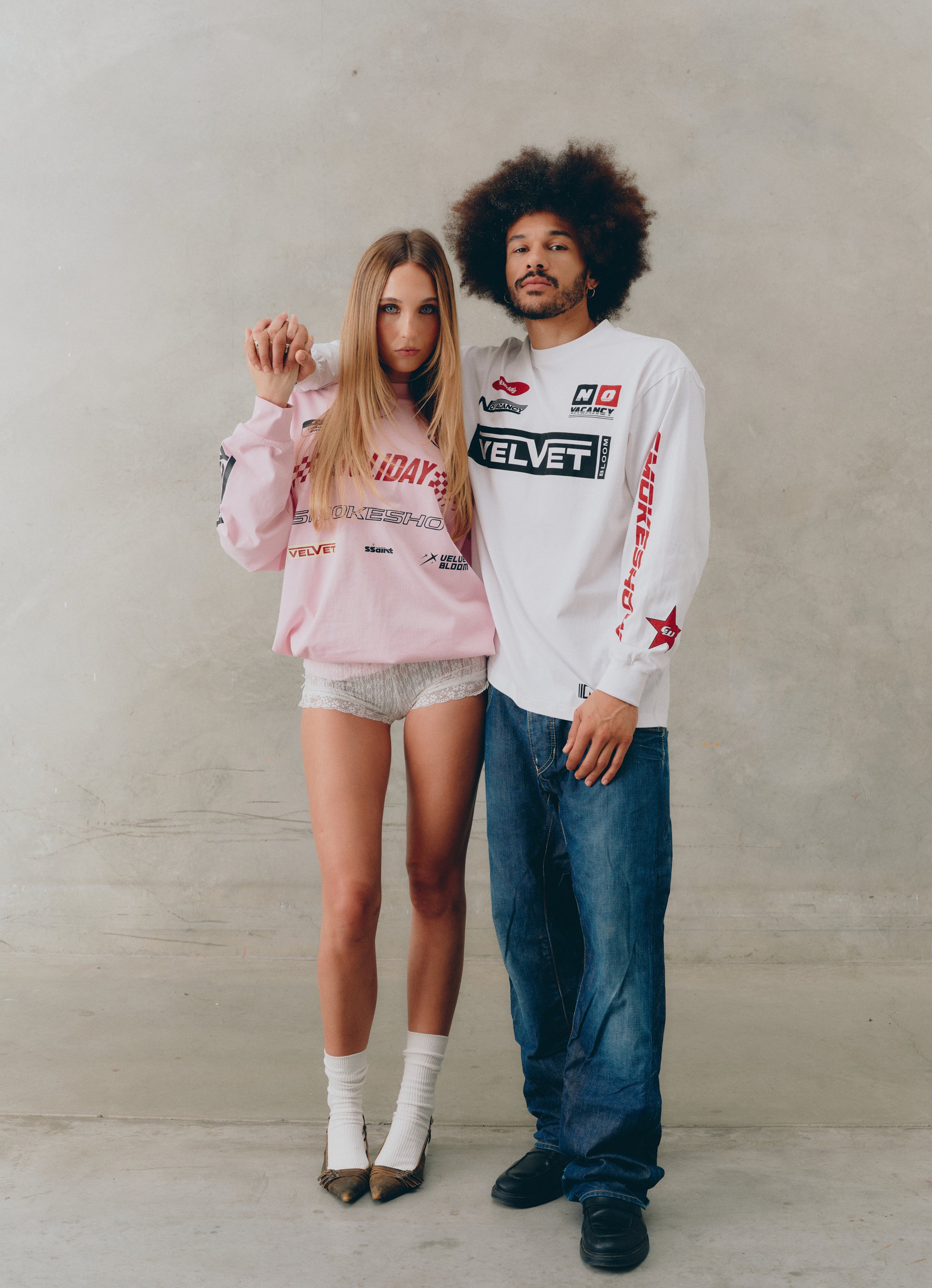 SIGNATURE MOTO TEE - WHITE