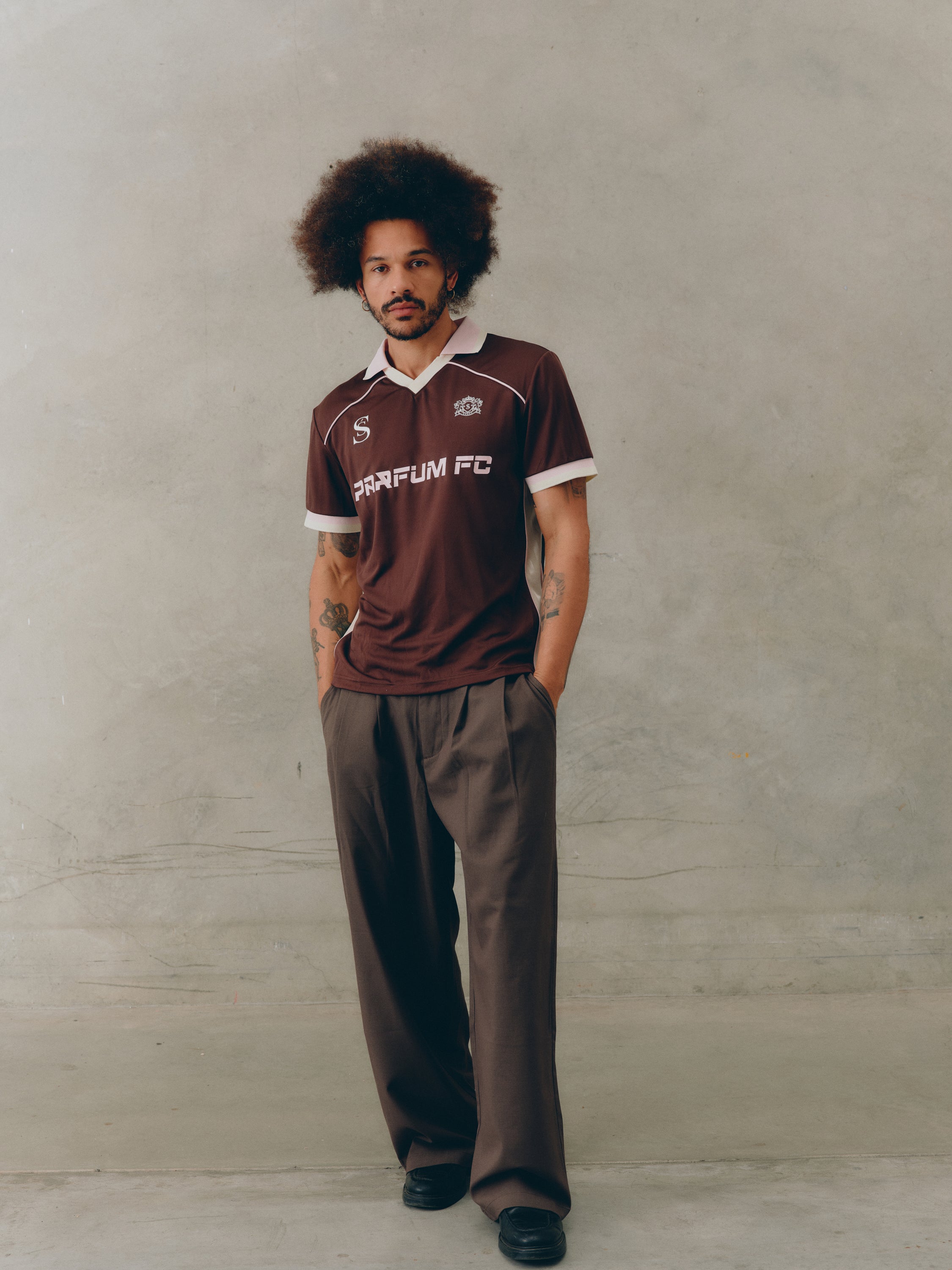 SŚAINT EMBLEM SOCCER JERSEY