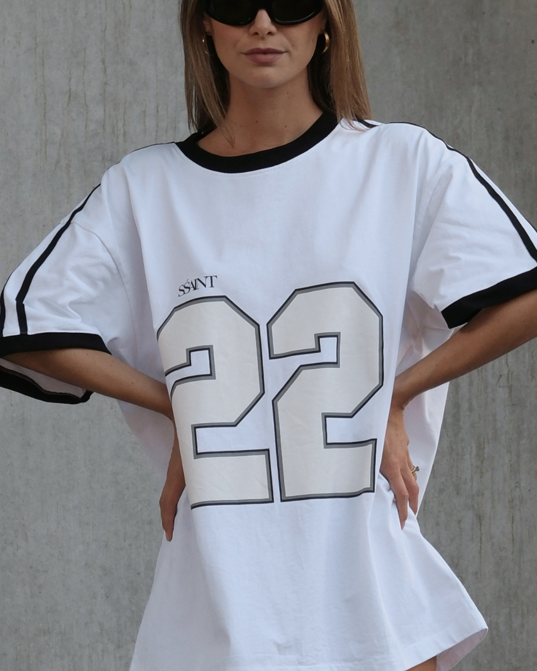 Twenty Two Tee White