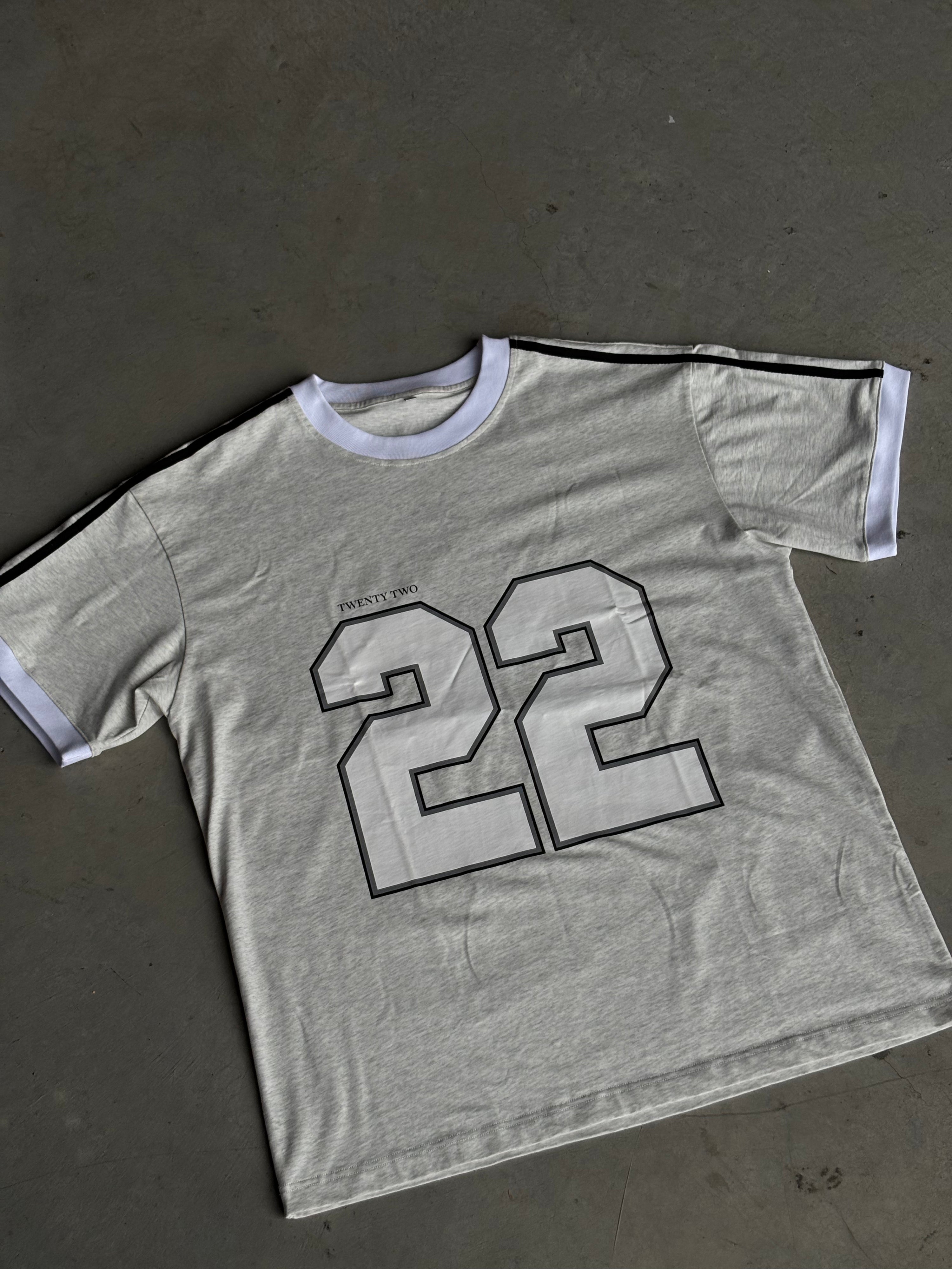 Twenty Two Tee Grey