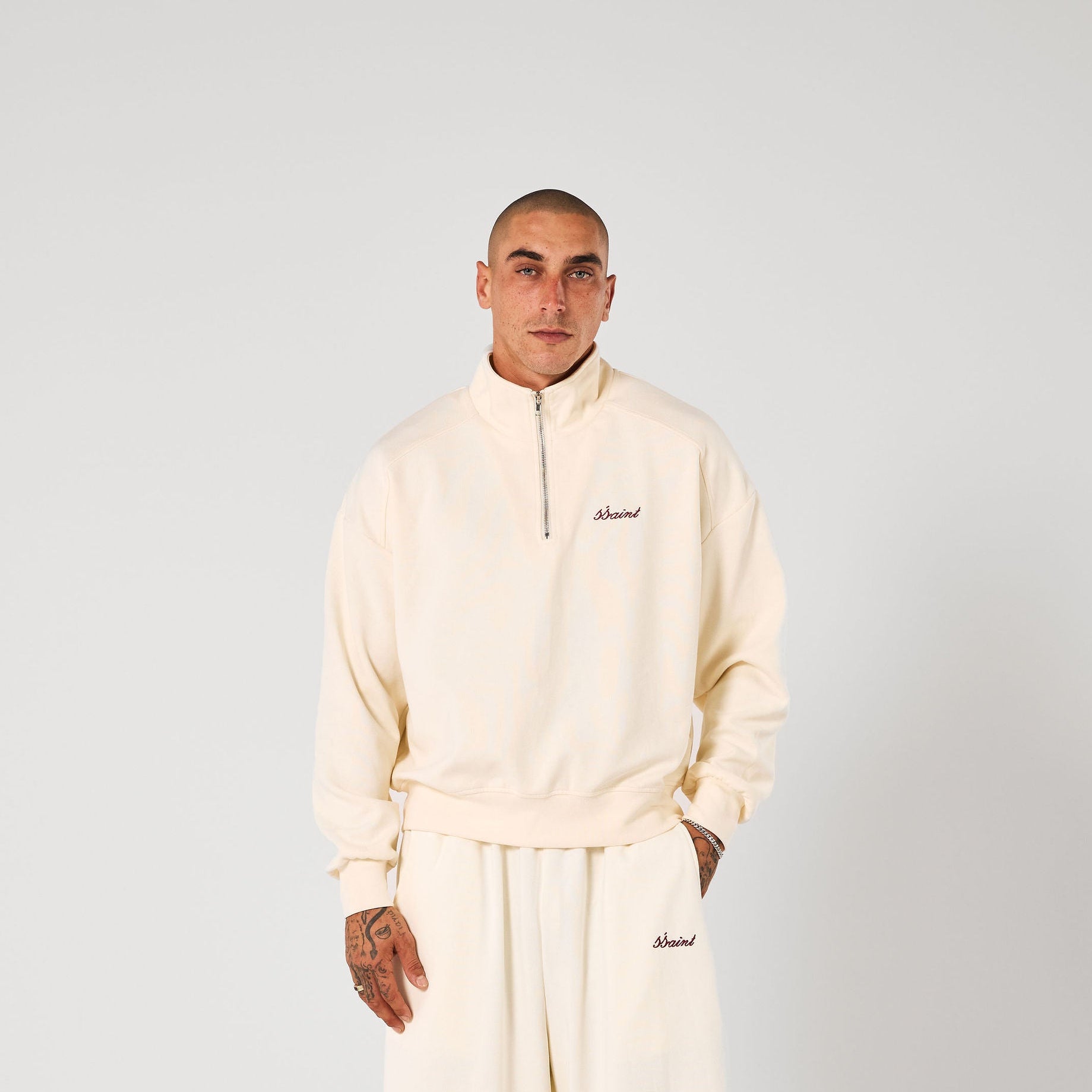 SŚAINT ZIP JUMPER BUTTER