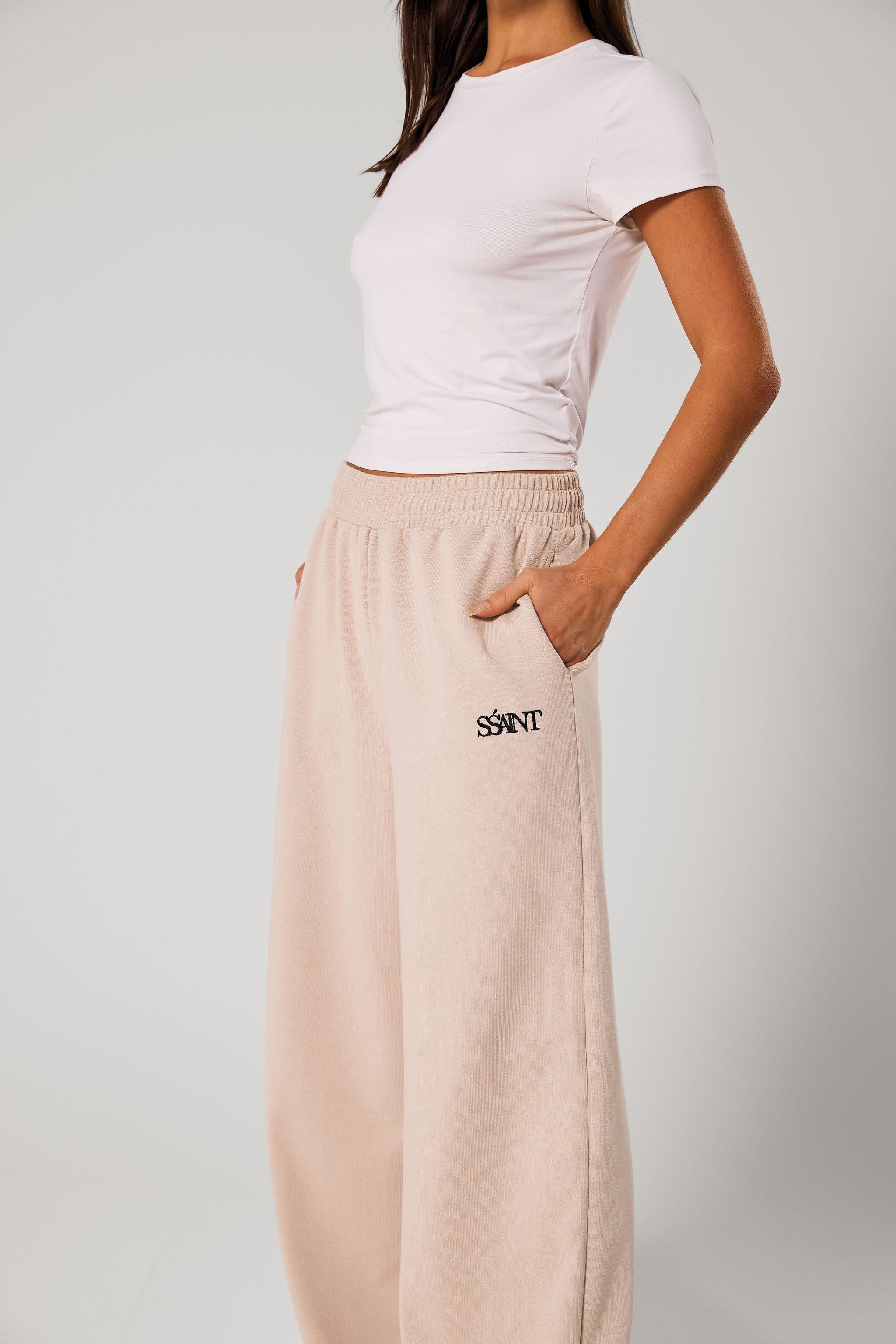 SŚAINT LOUNGE PANTS TAUPE