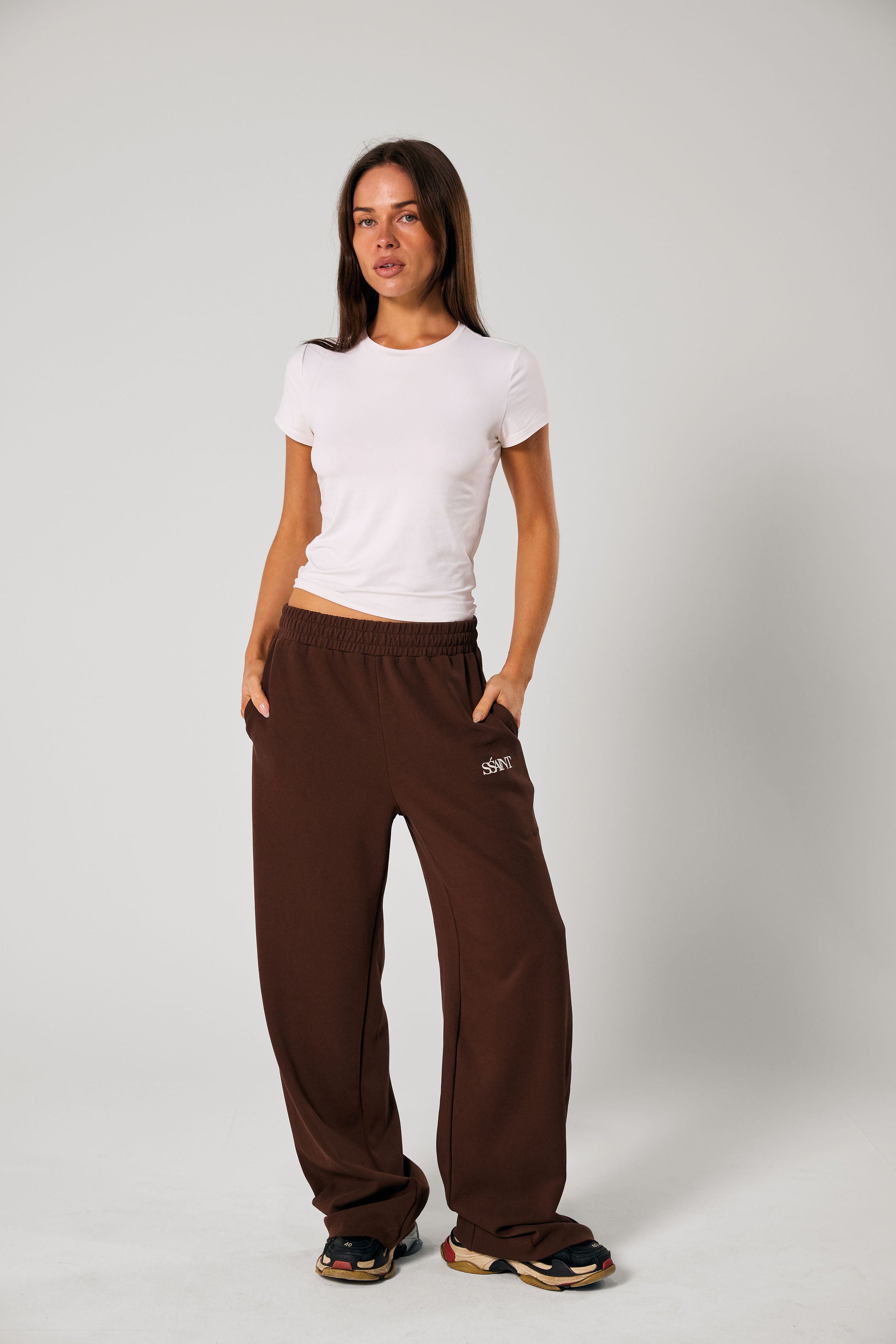 SŚAINT LOUNGE PANTS BROWN