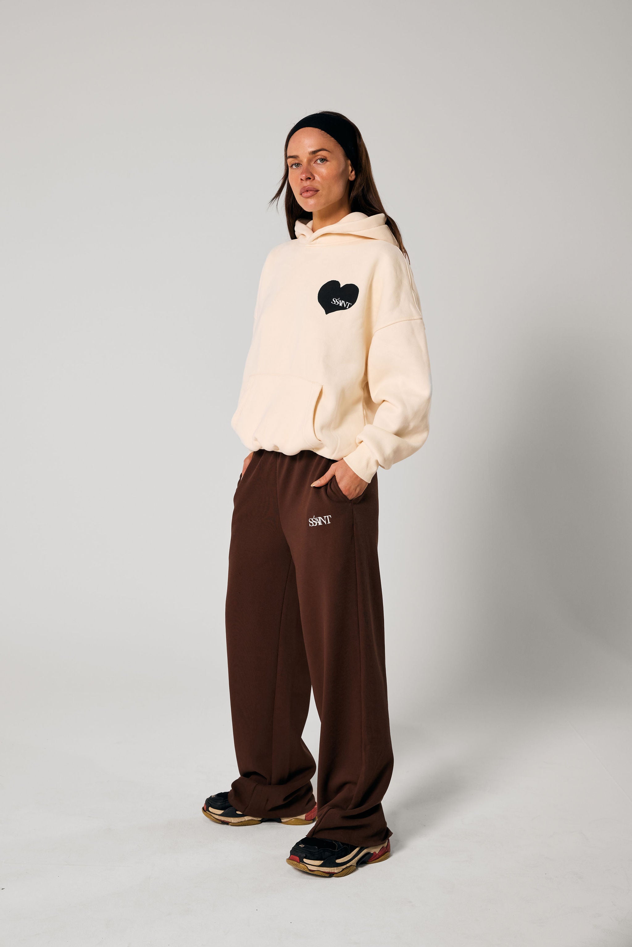 SŚAINT LOUNGE PANTS BROWN