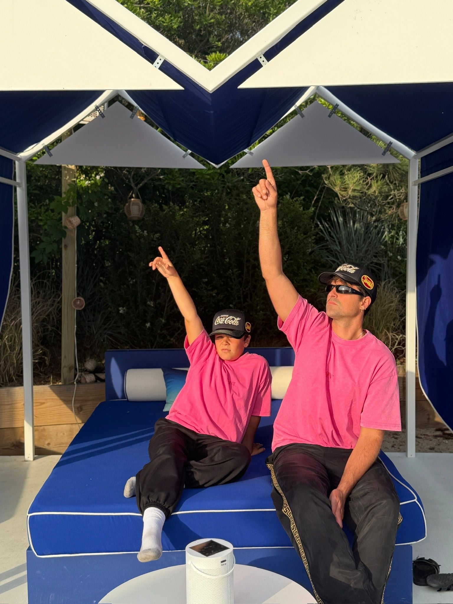 Kids No Vacancy Tee Pink