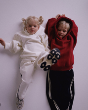 KIDS SŚAINT TONAL HOODIE - CHERRY