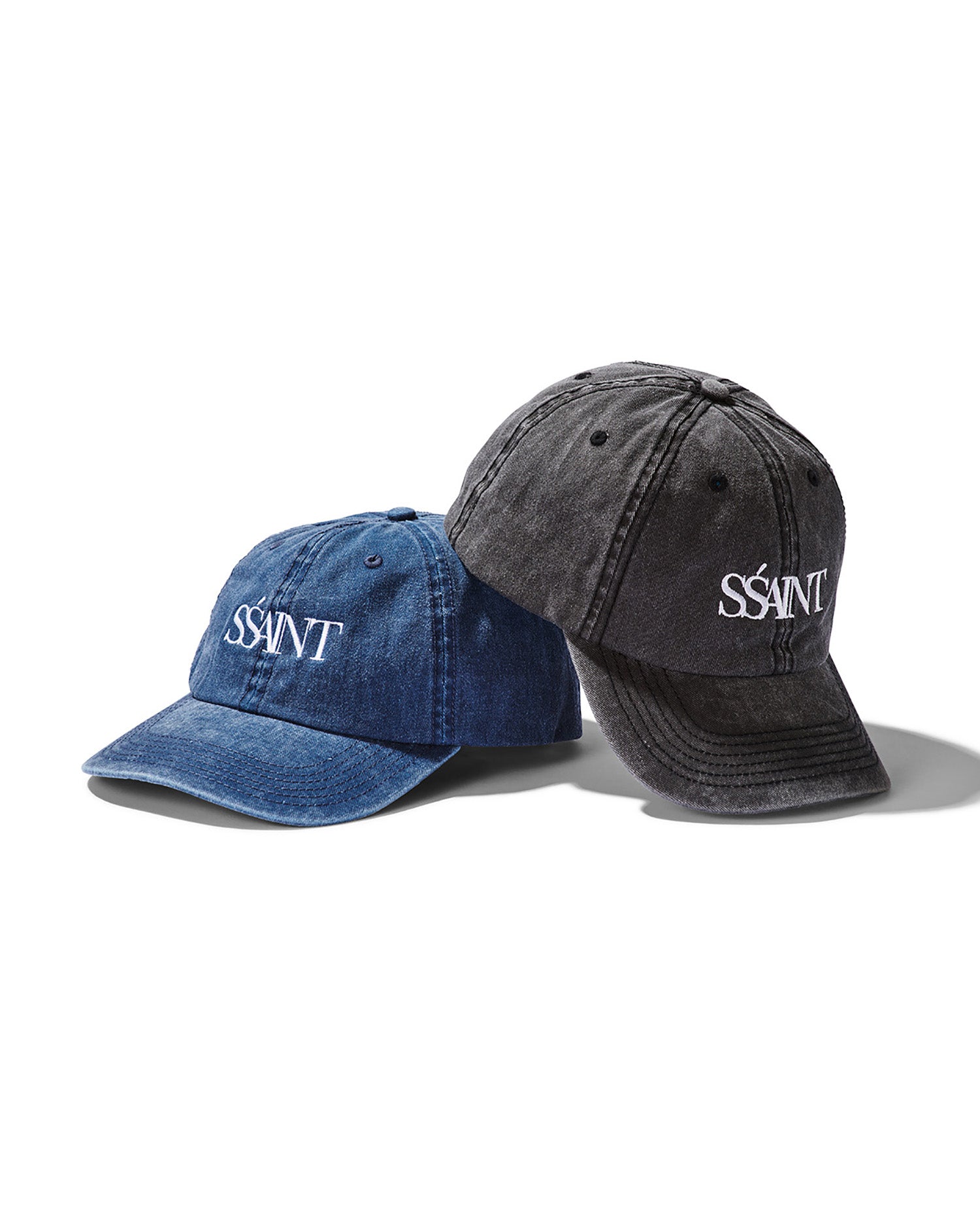 SŚAINT CAP - BLUE ACID WASH