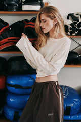 THE VICTORY LONG SLEEVE - CREAM