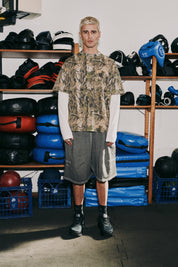ROUND ONE LAYERED TEE - VINTAGE CAMO