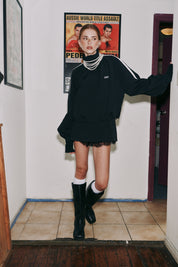 FIGHT NIGHT ZIP WINDBREAKER  - BLACK