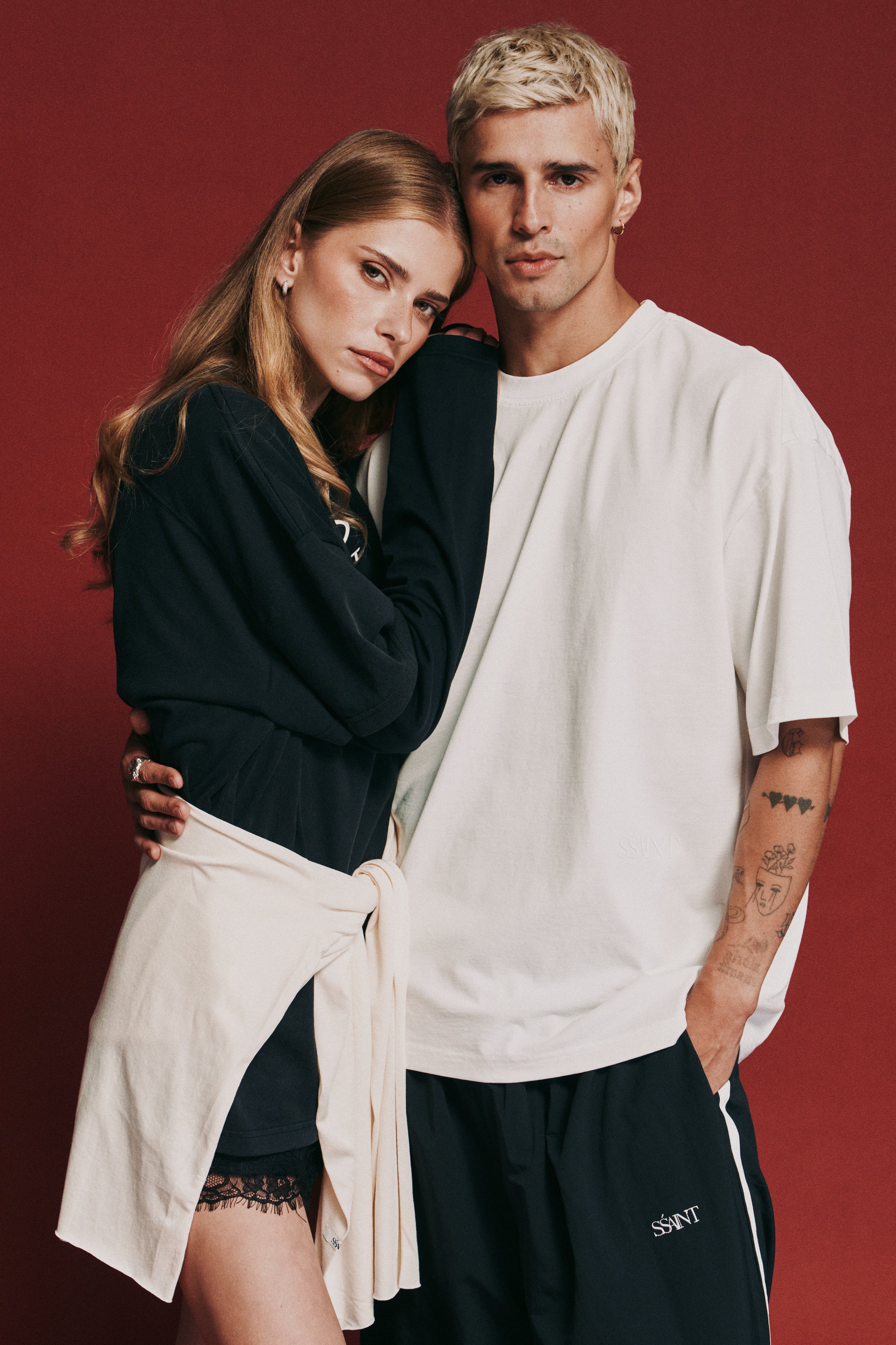 THE LEGACY TEE - WASHED WHITE // TONAL LOGO