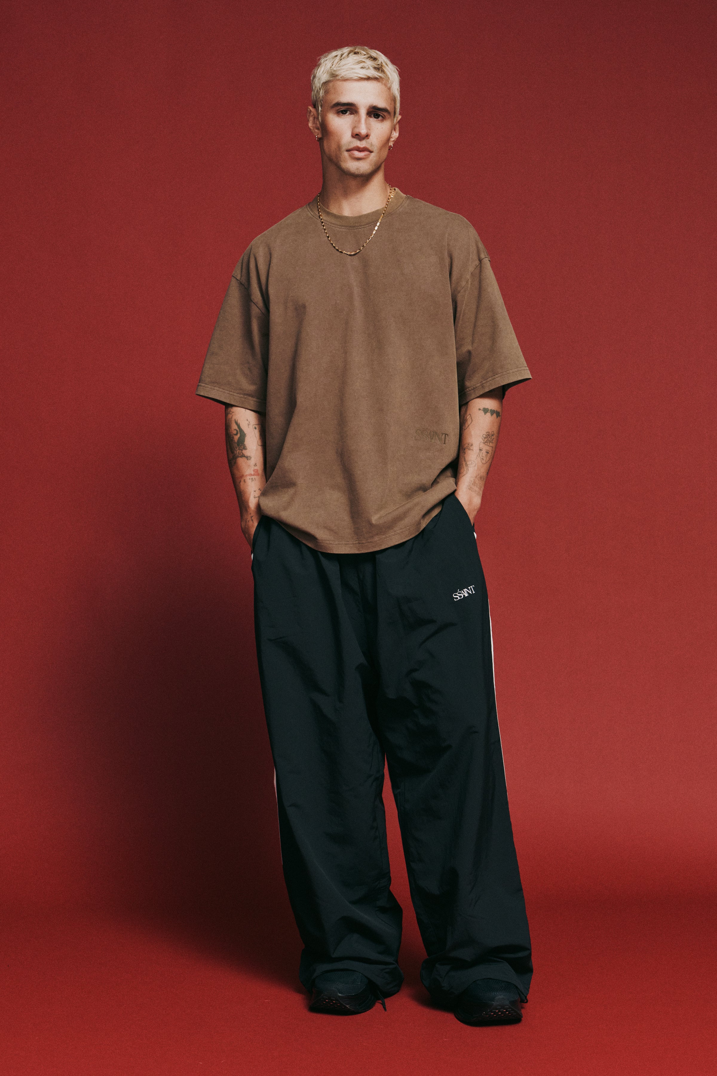 THE LEGACY TEE - VINTAGE BROWN // TONAL LOGO