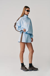 THE GROUND TRACK SHORT - BABY BLUE