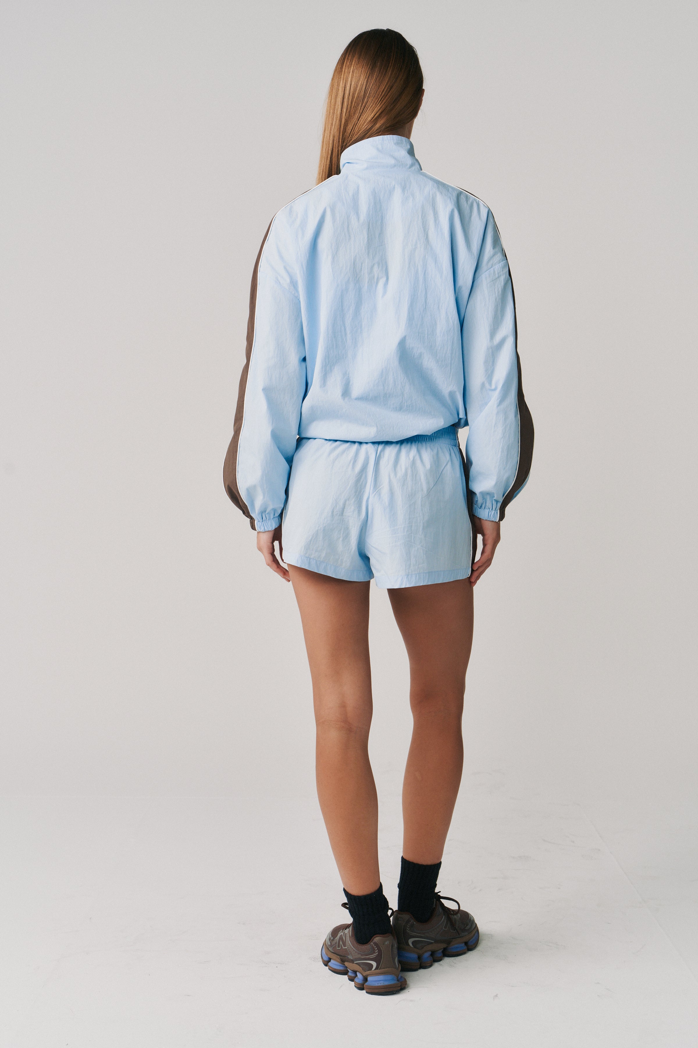 THE GROUND TRACK SHORT - BABY BLUE