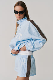 THE GROUND TRACK SHORT - BABY BLUE