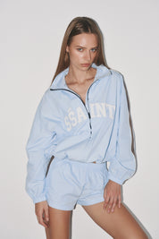 THE GROUND TRACK SHORT - BABY BLUE