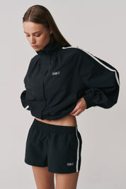 FIGHT NIGHT ZIP WINDBREAKER  - BLACK