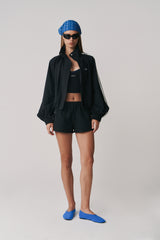 WINDBREAKER SHORT - BLACK