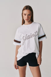 BORROWED OVERSIZED TEE - WHITE