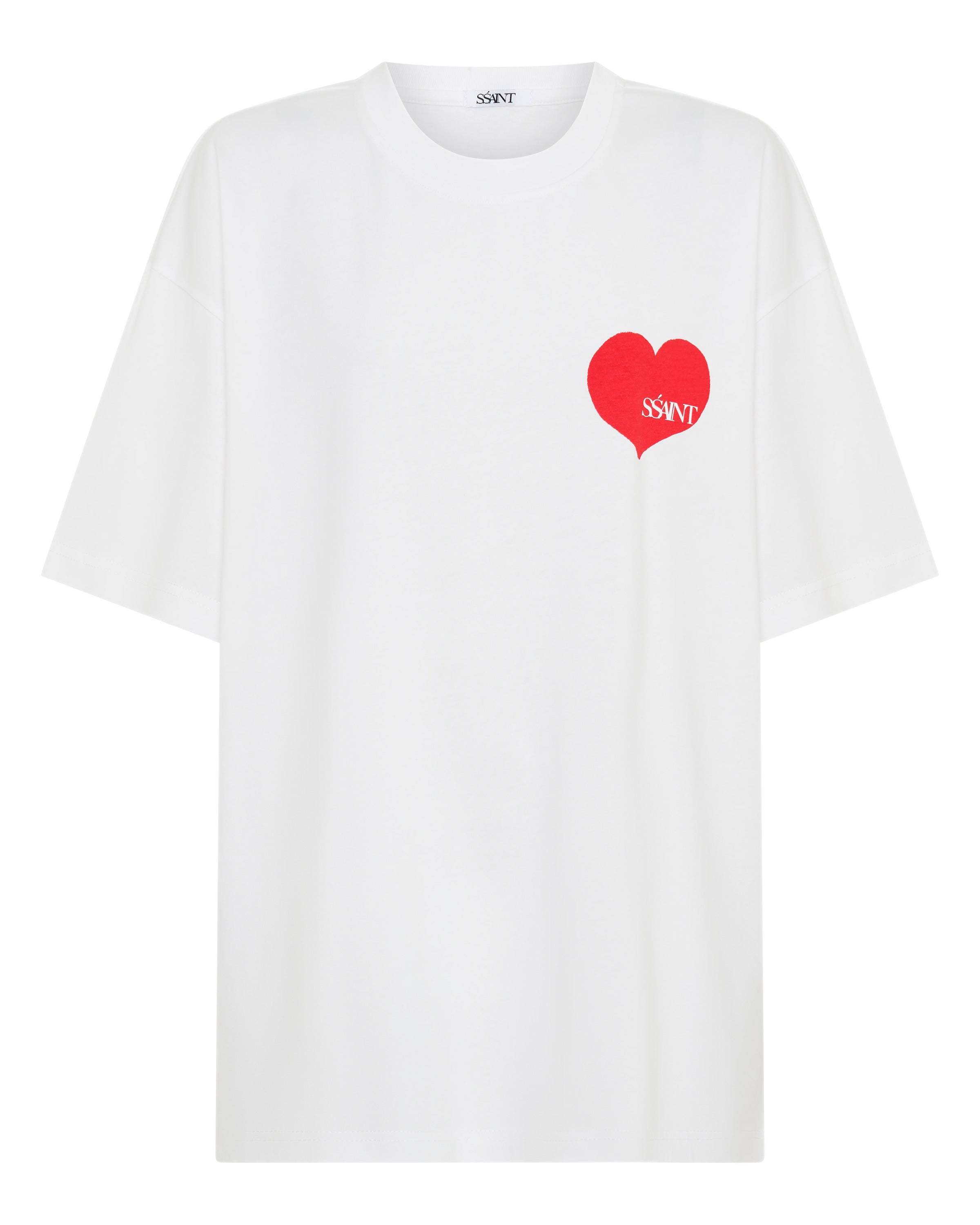 SŚAINT HEART TEE RED- MATCH YOUR MINI BUNDLE