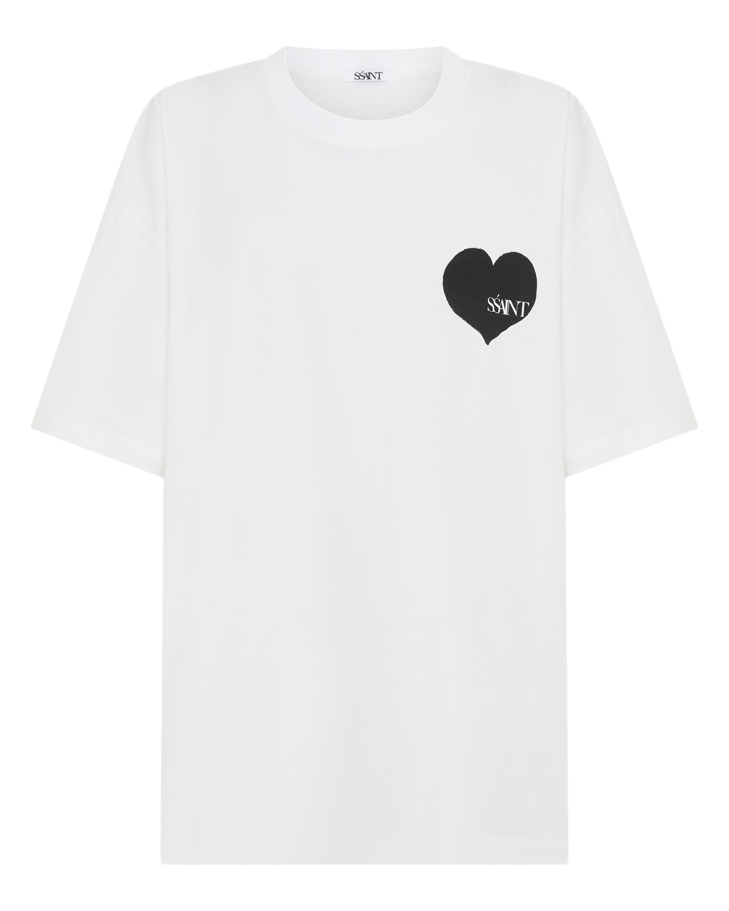 SŚAINT HEART TEE BLACK - MATCH YOUR MINI BUNDLE