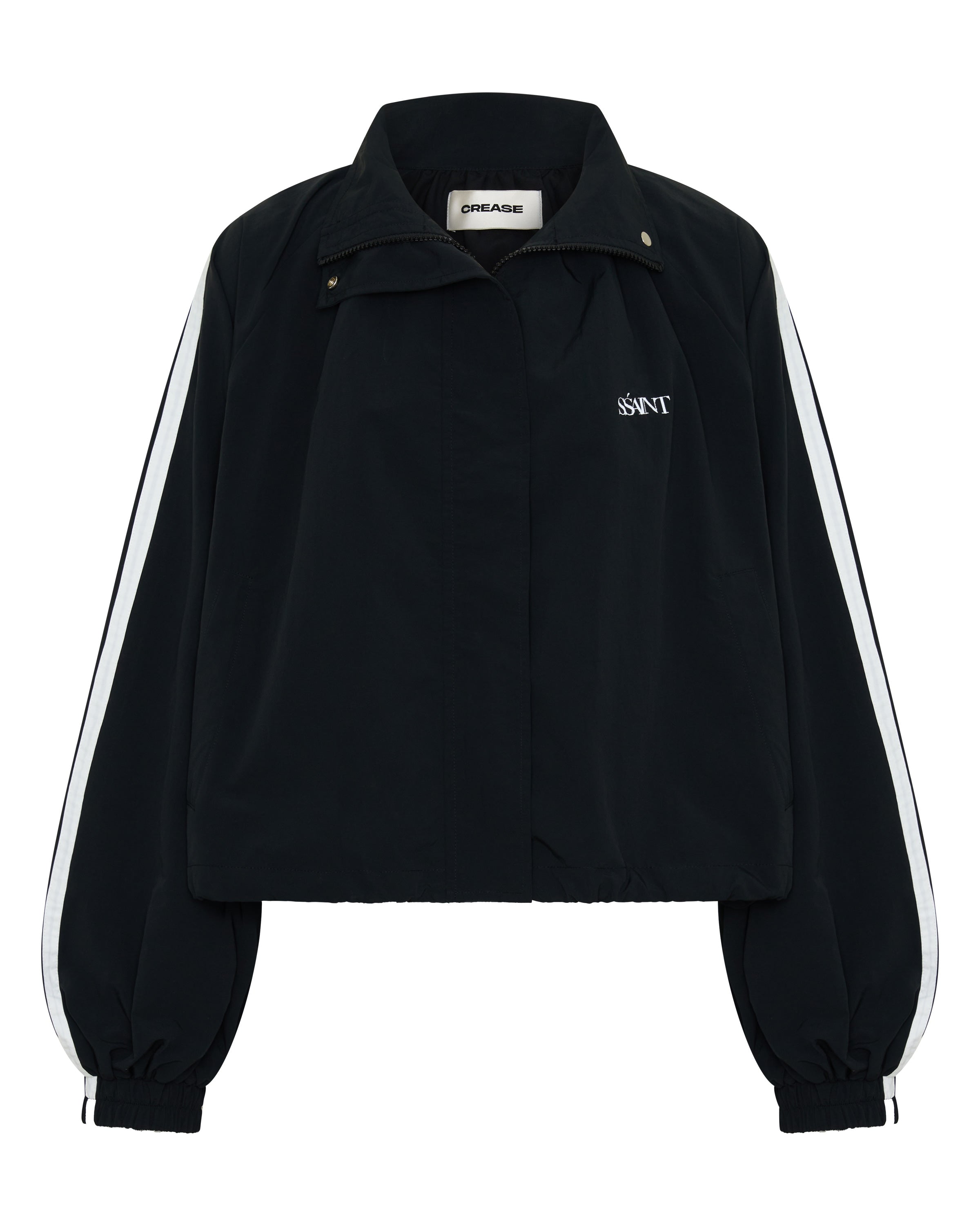 FIGHT NIGHT ZIP WINDBREAKER  - BLACK