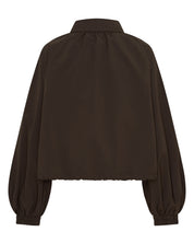 FIGHT NIGHT ZIP WINDBREAKER  - BROWN & CREAM