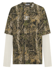 ROUND ONE LAYERED TEE - VINTAGE CAMO