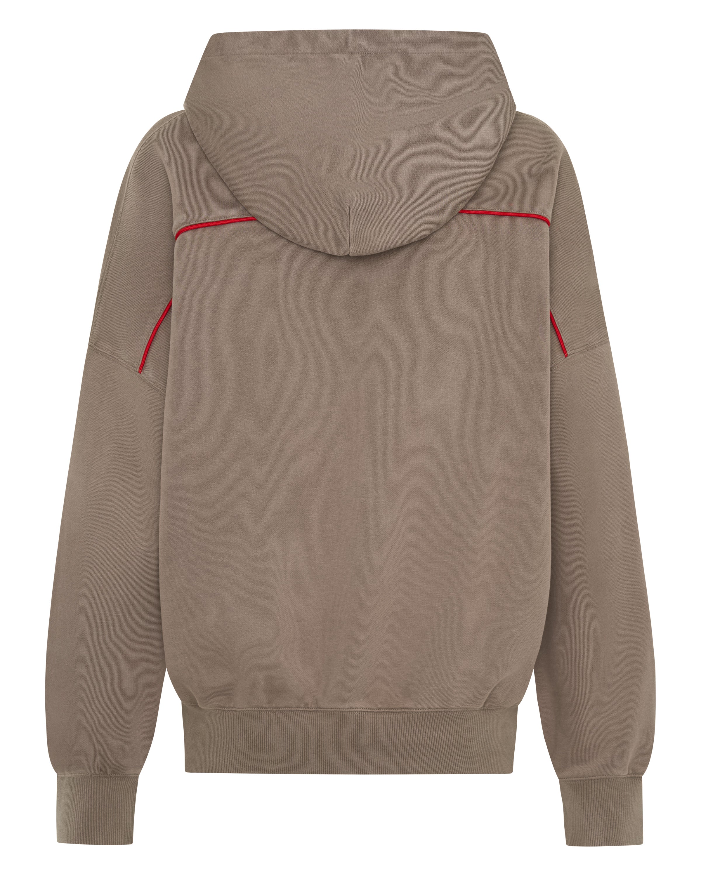 THE RIVAL HOODIE  - ACID WASH BEIGE