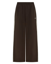 FIGHT NIGHT WINDBREAKER PANT - BROWN & CREAM