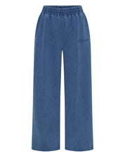 PRE ORDER: ACID WASH TRACKPANT - DENIM BLUE
