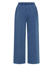 PRE ORDER: ACID WASH TRACKPANT - DENIM BLUE