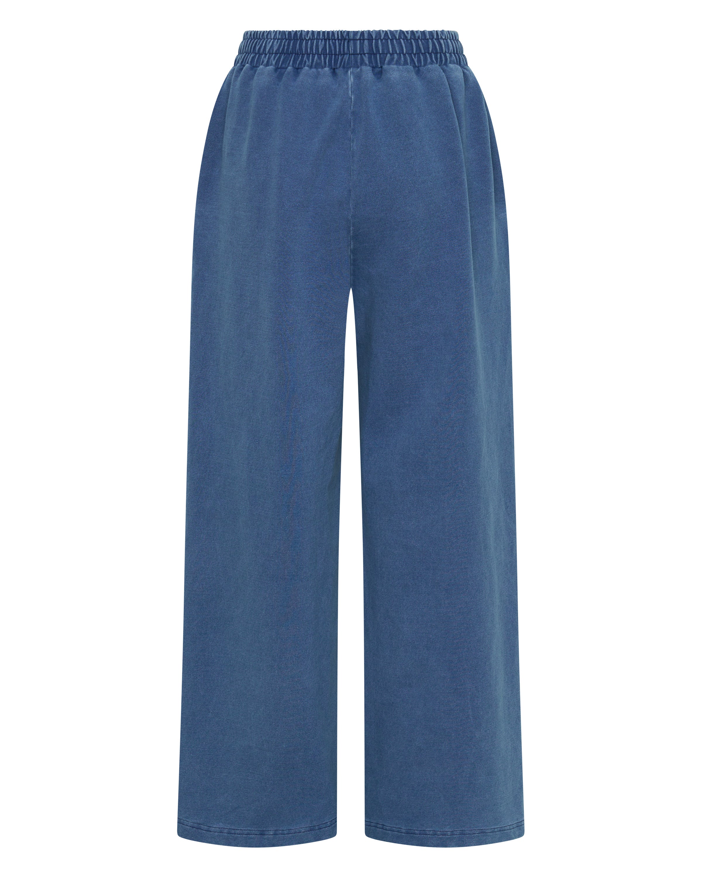 PRE ORDER: ACID WASH TRACKPANT - DENIM BLUE