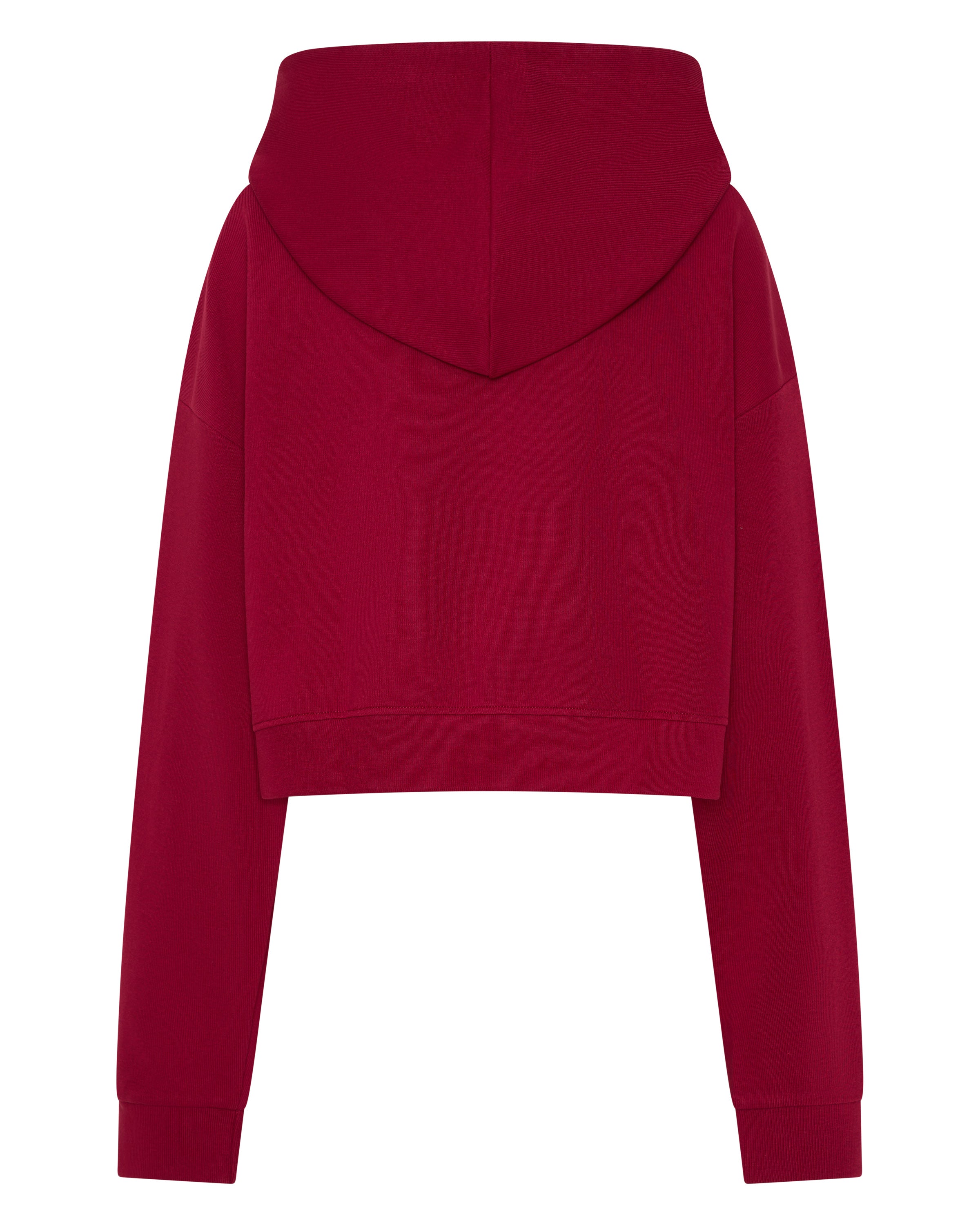SŚAINT CROPPED HOODIE CHERRY