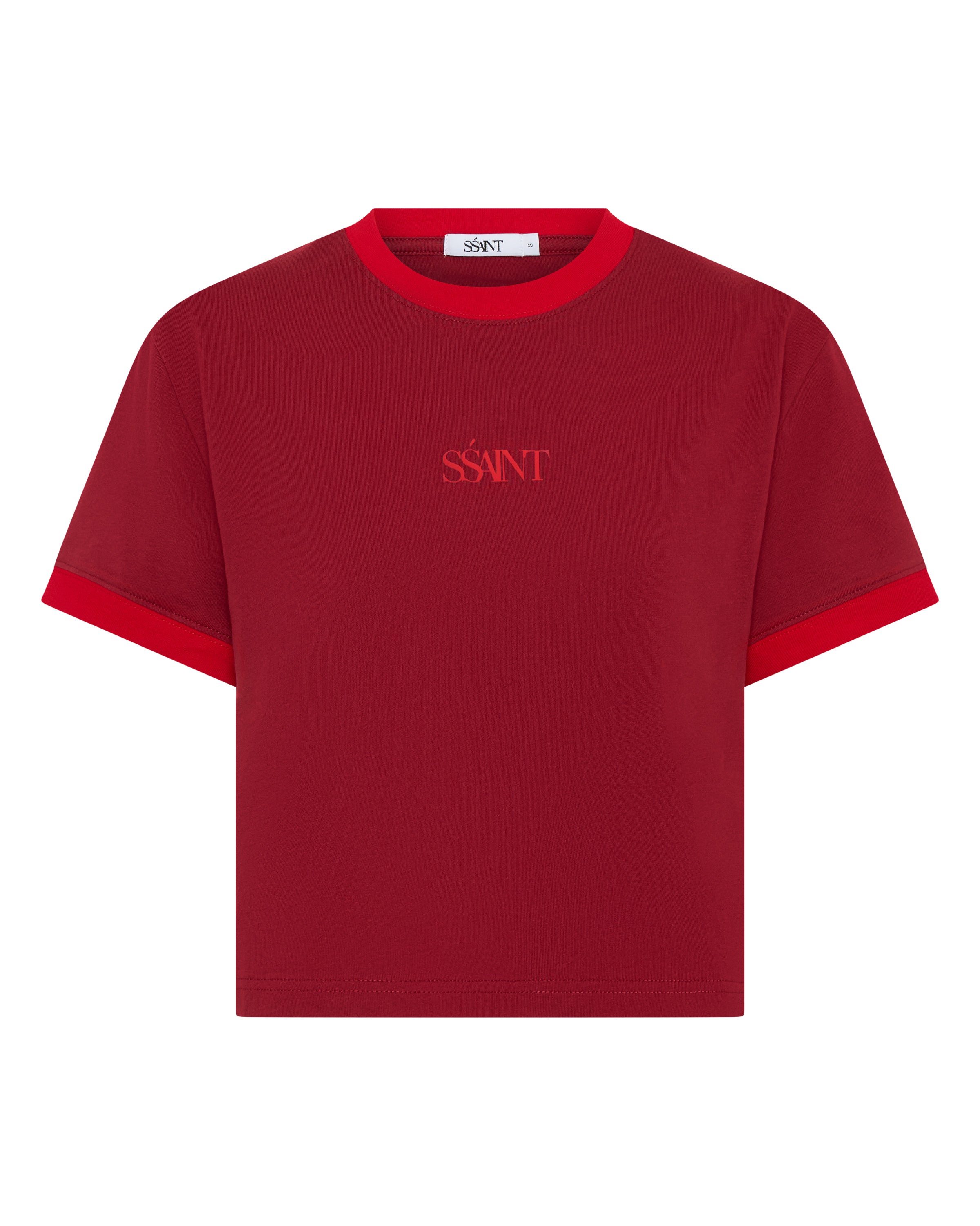 SŚAINT LOGO BABY TEE - RED