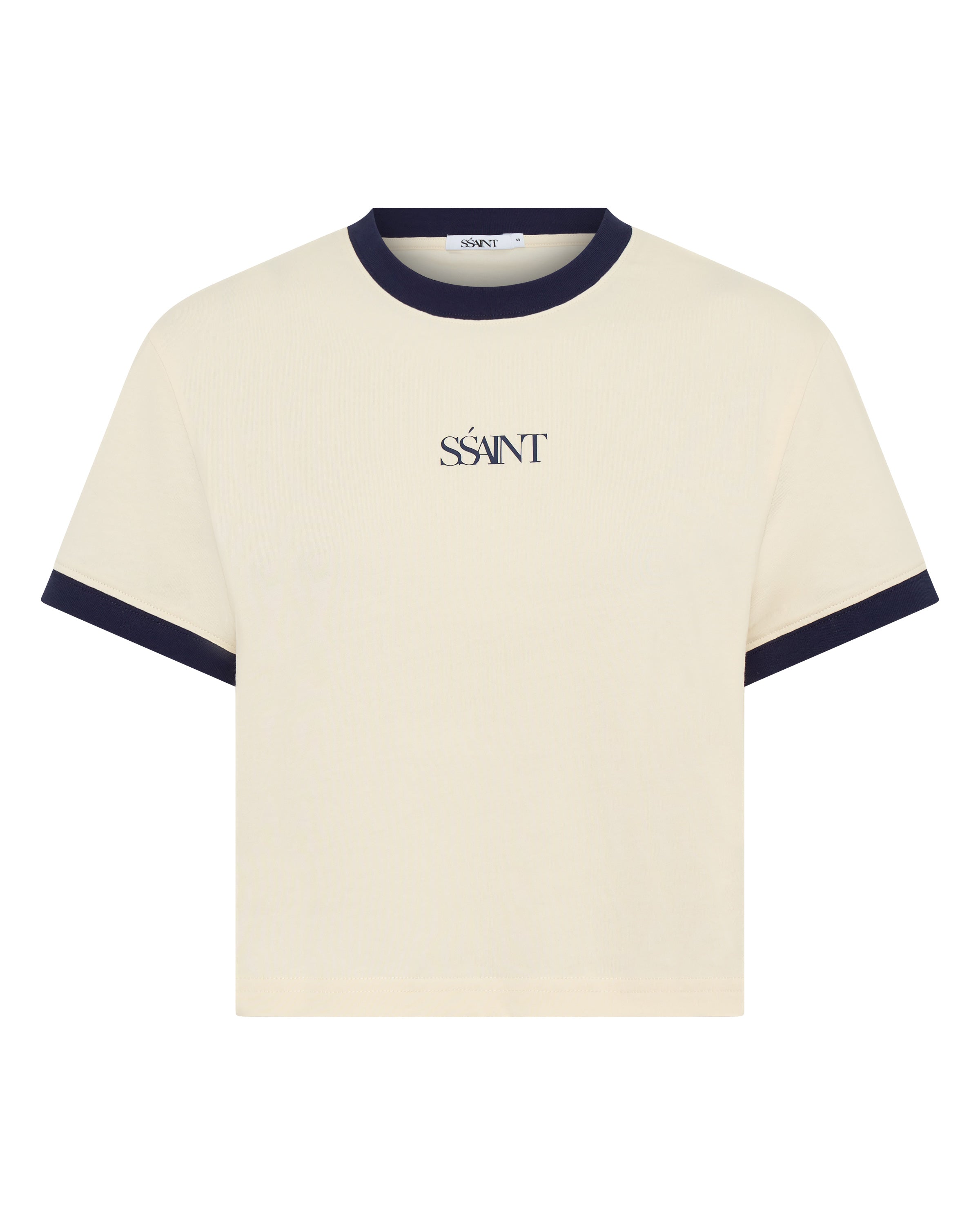 SŚAINT LOGO BABY TEE - CREAM