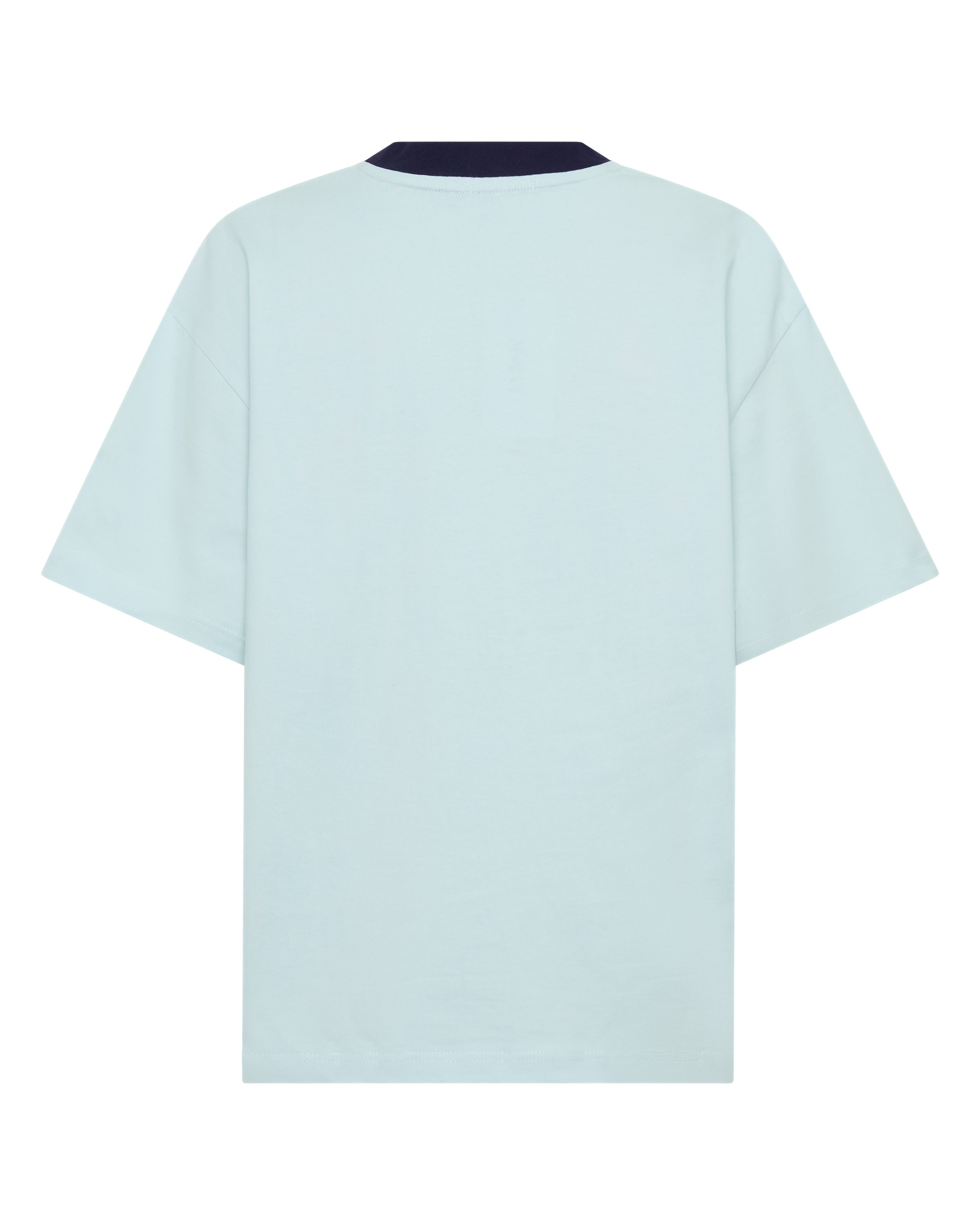 REFLECTIVE V NECK TEE - MINT