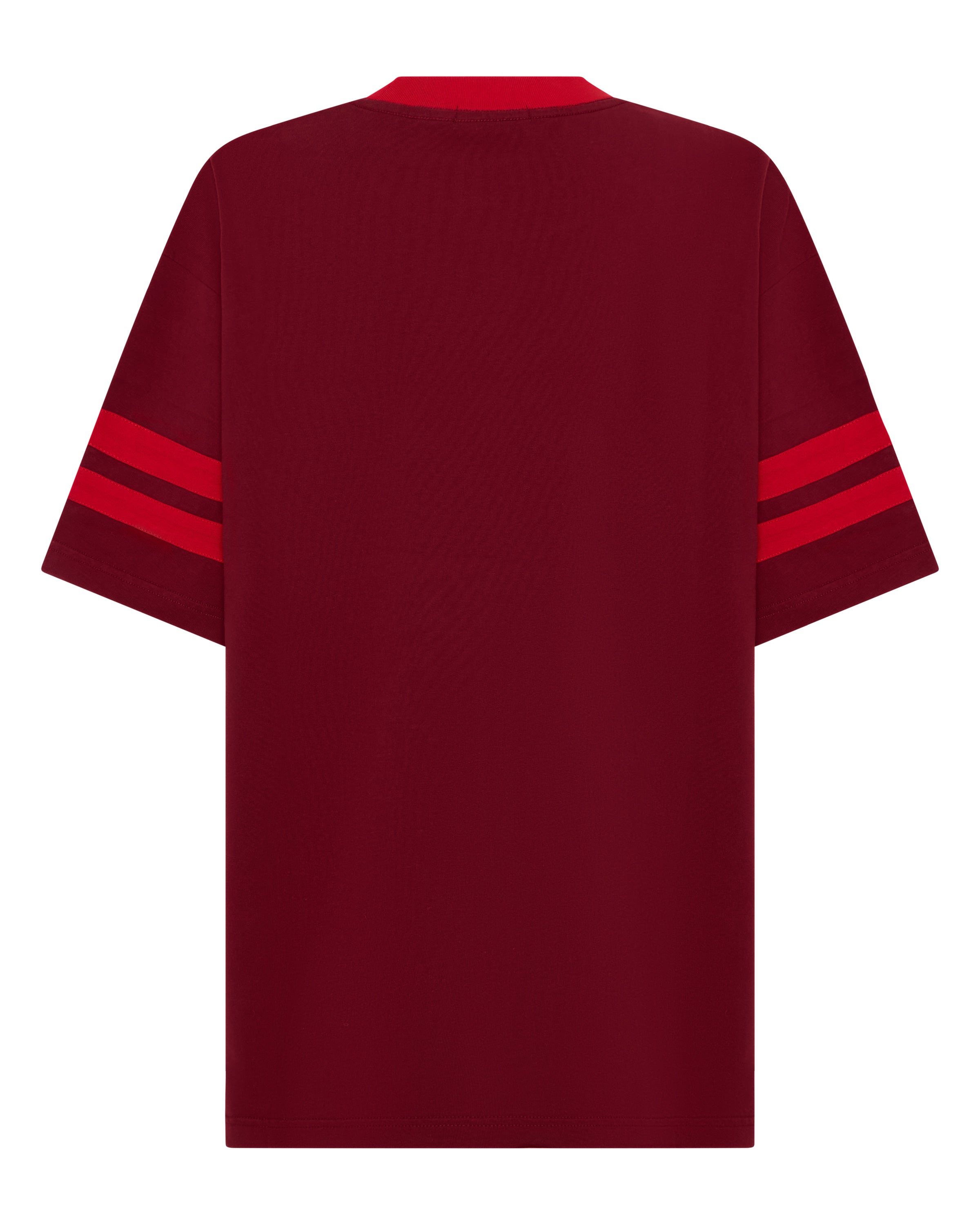 22 MOTION TEE - CHERRY & RED