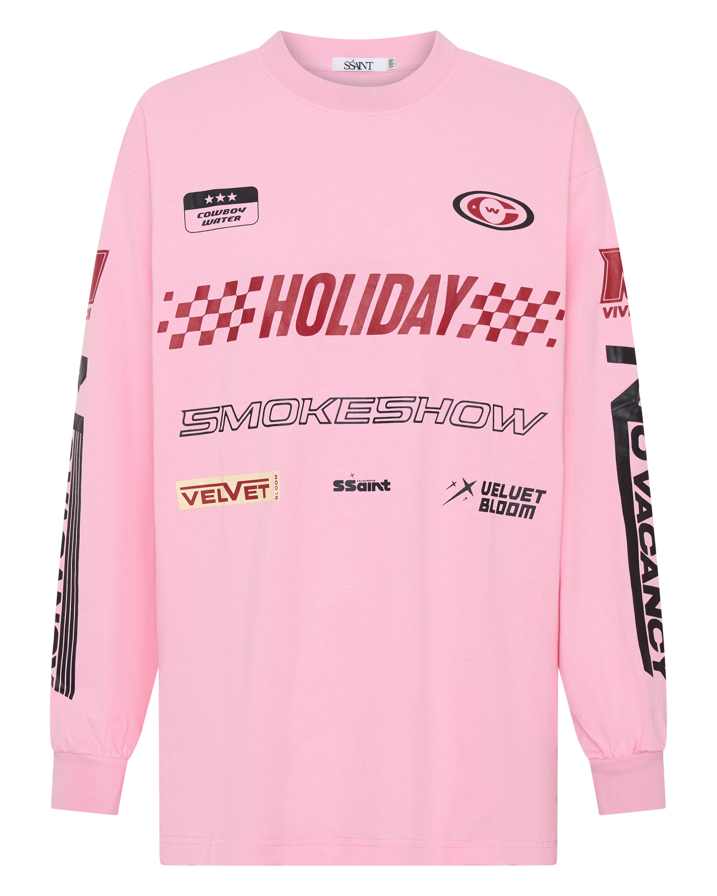 SIGNATURE MOTO TEE - PINK