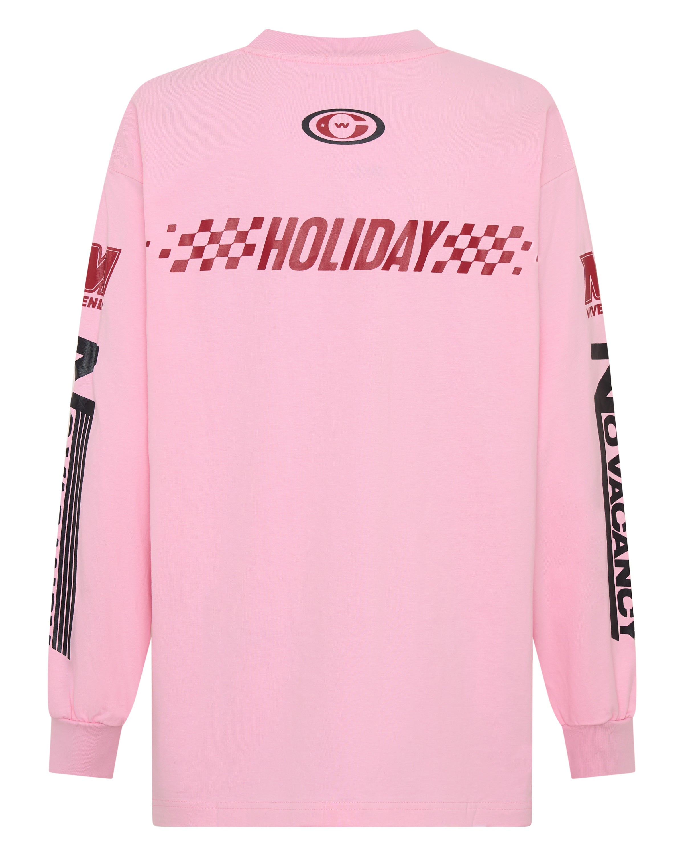 SIGNATURE MOTO TEE - PINK