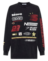 KIDS SIGNATURE MOTO TEE - BLACK