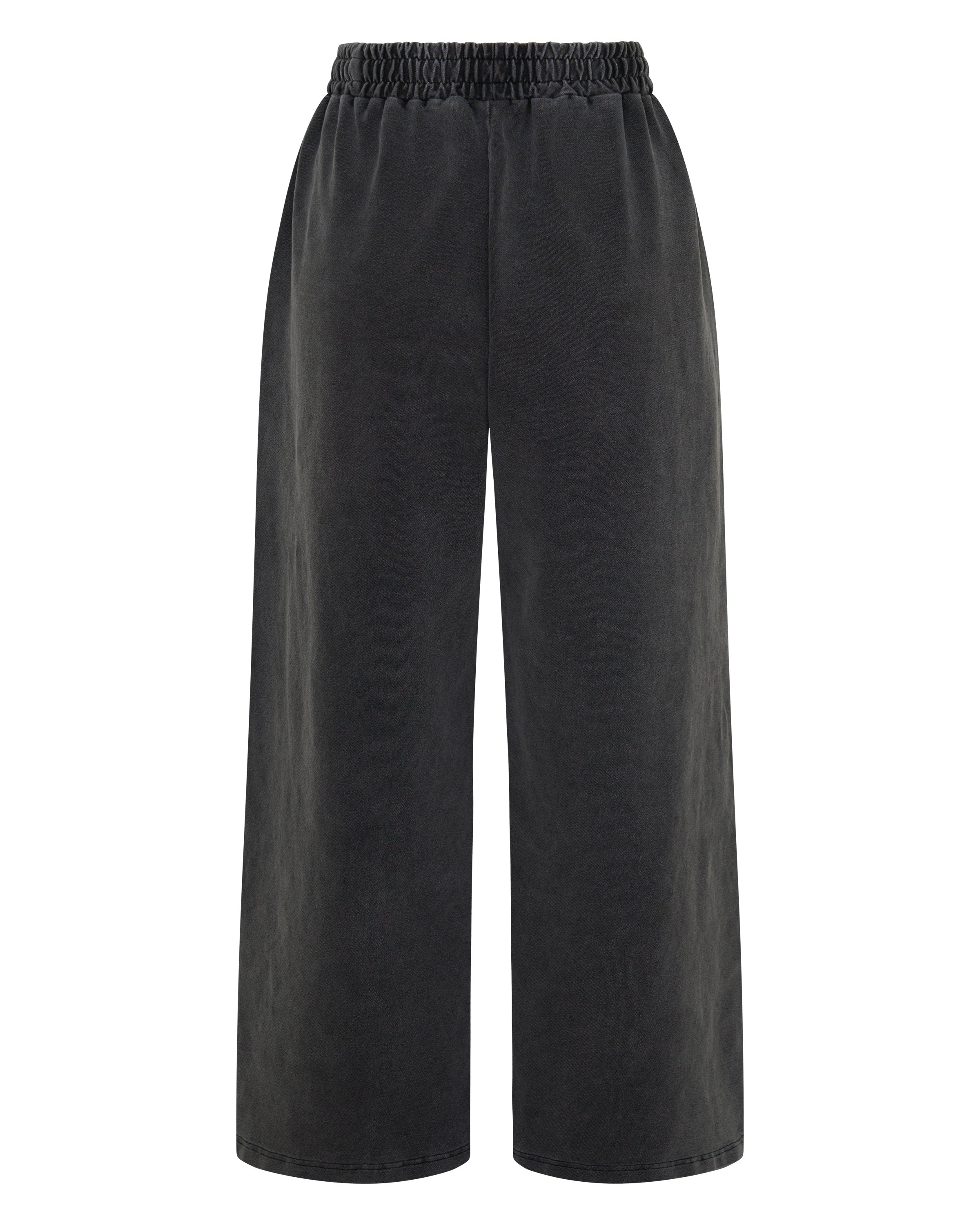 SŚAINT ACID WASH TRACKPANT - CHARCOAL