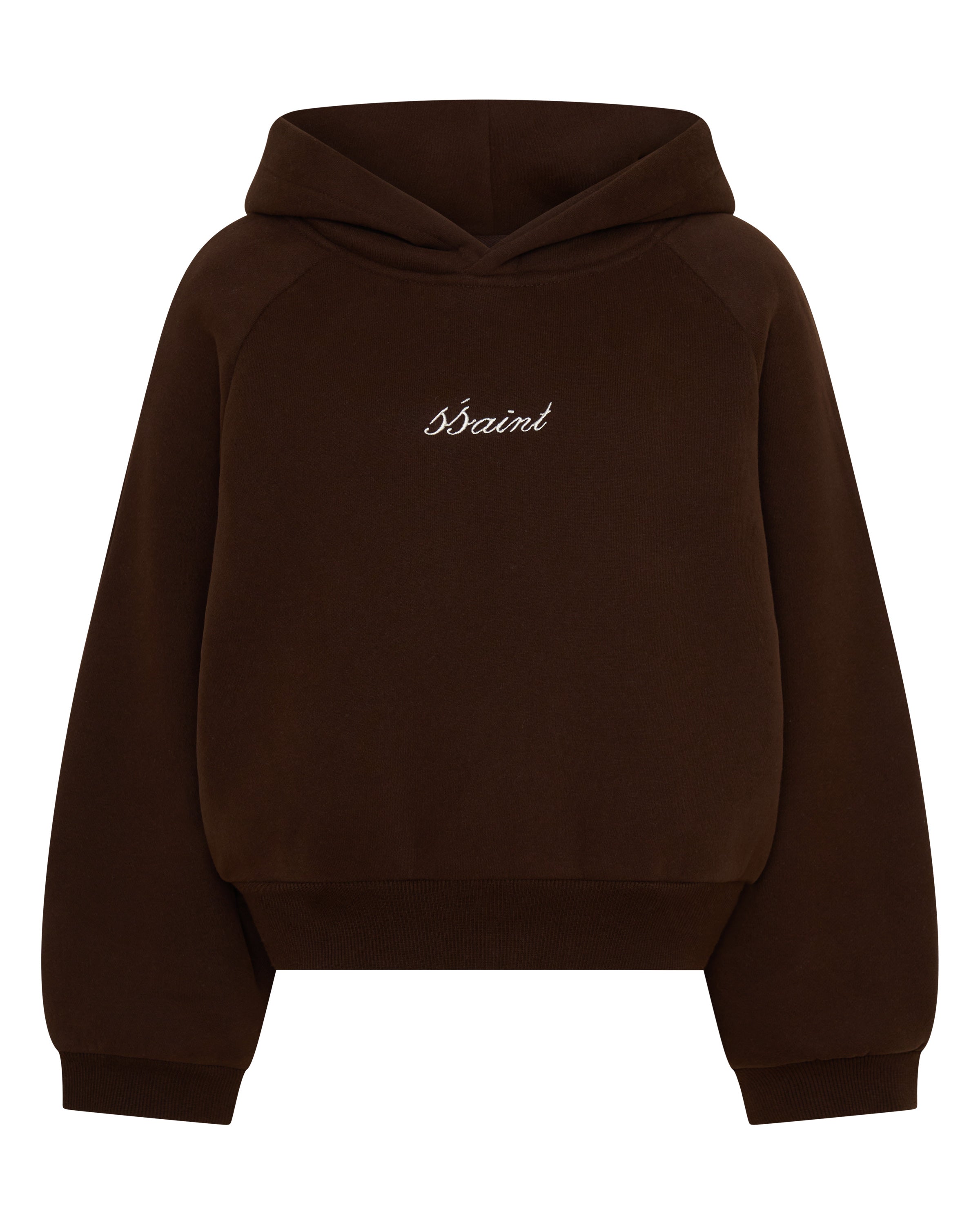 KIDS SŚAINT TONAL HOODIE - CHOCOLATE