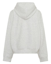 KIDS LOGO HOODIE - GREY & RED