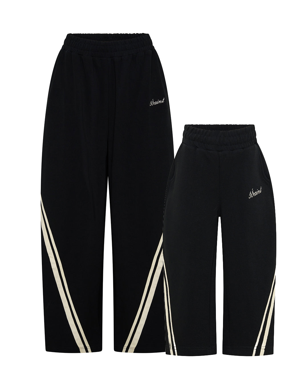 BARREL PANT - BLACK & BUTTER - MATCH YOUR MINI BUNDLE