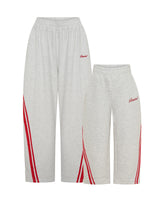 BARREL PANT - GREY & RED - MATCH YOUR MINI BUNDLE