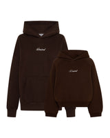 SŚAINT TONAL HOODIE - CHOCOLATE - MATCH YOUR MINI