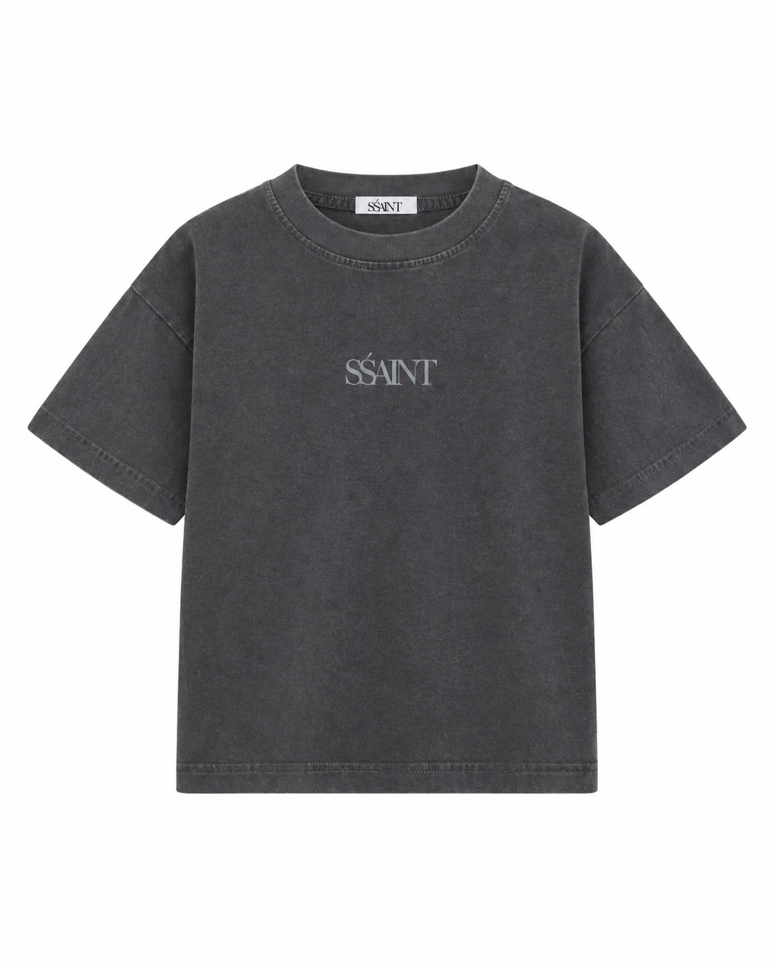KIDS NO VACANCY TEE - CHARCOAL