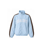 THE GROUNDS TRACK JACKET - BABY BLUE
