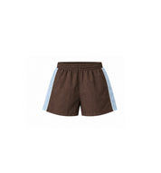 THE GROUNDS TRACK SHORT - BROWN